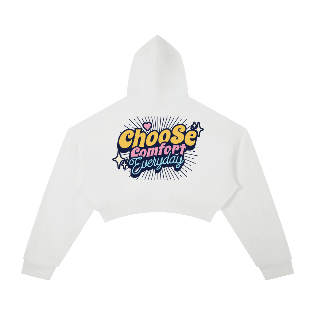 Essential Cropped Hoodie