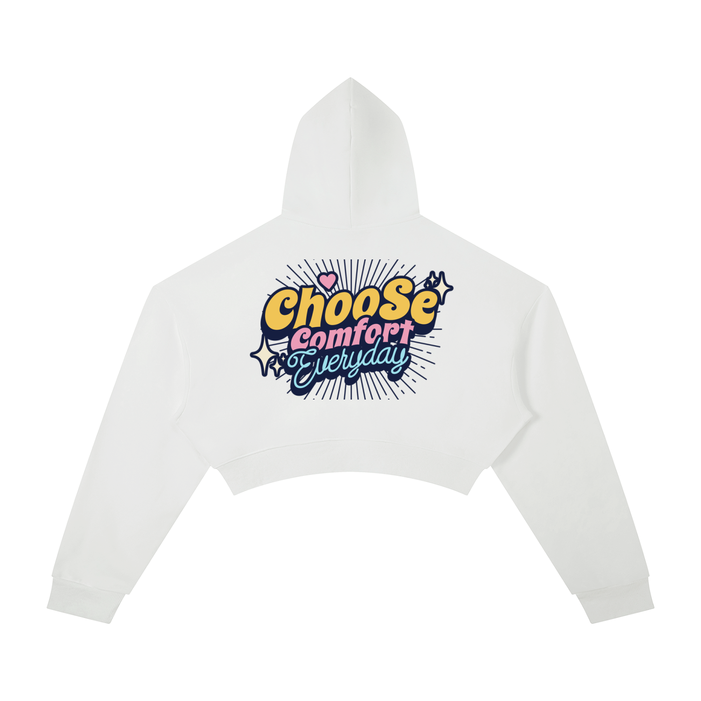 Essential Cropped Hoodie