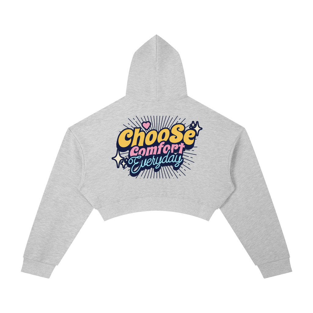 Essential Cropped Hoodie