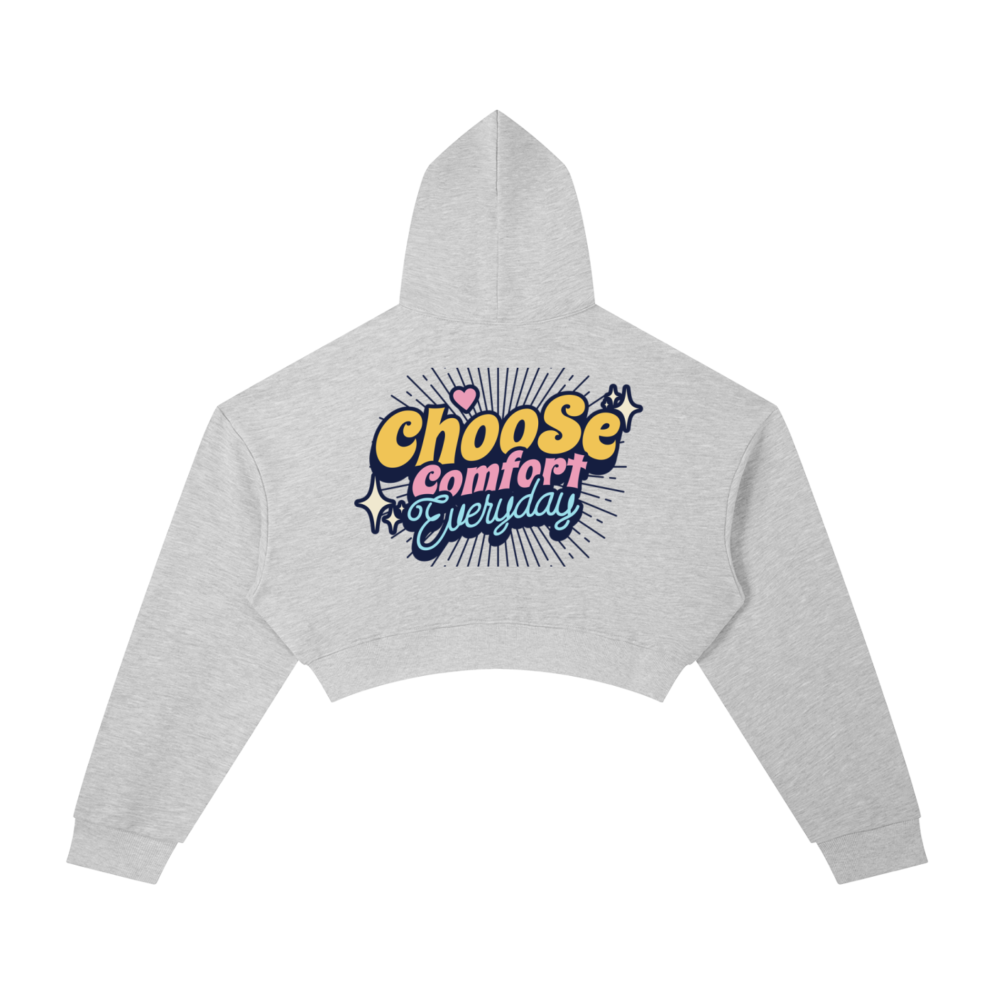 Essential Cropped Hoodie