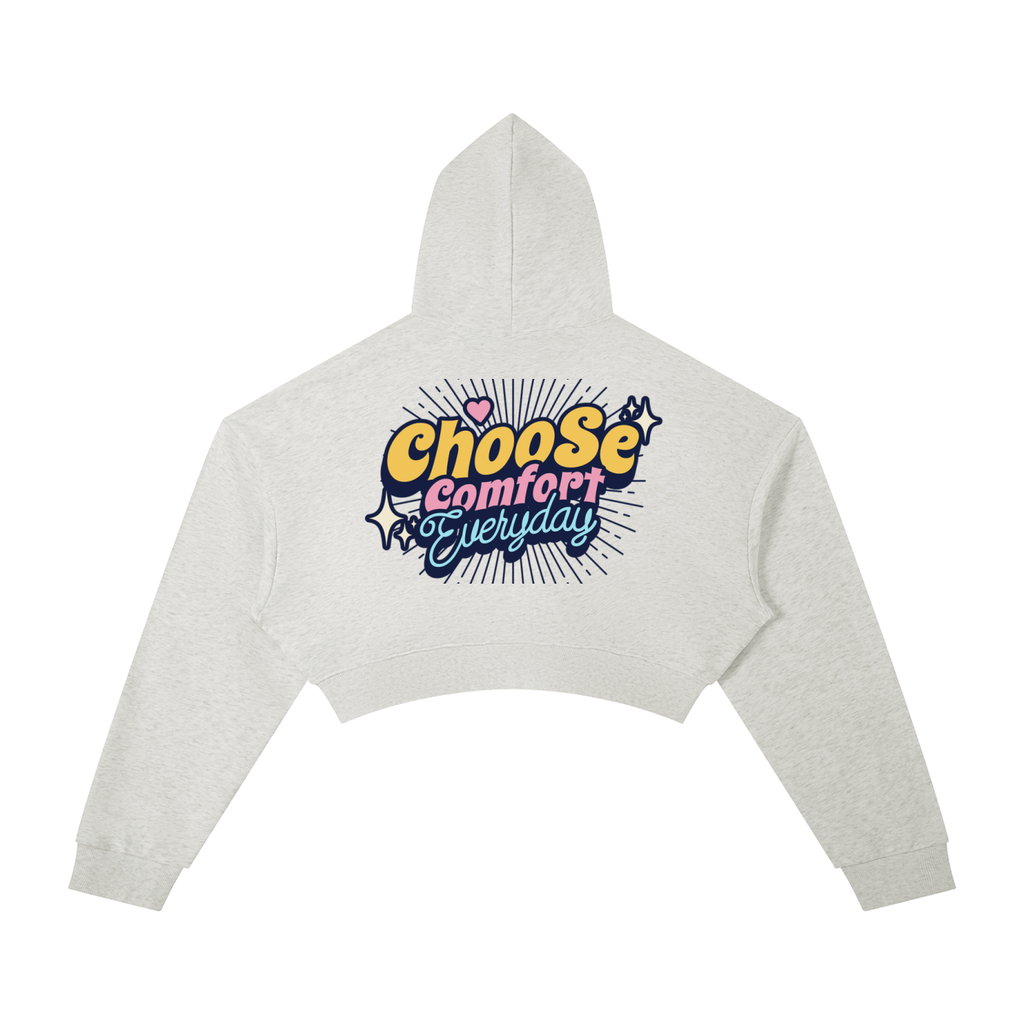 Essential Cropped Hoodie