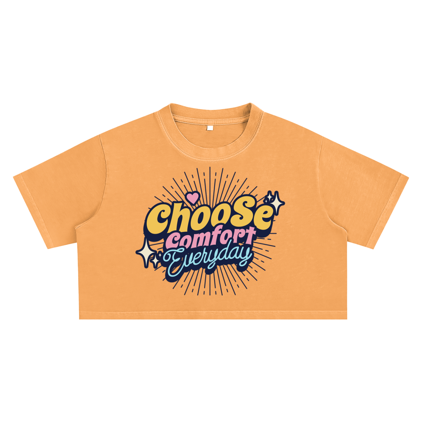 Snow Washed Crop Top